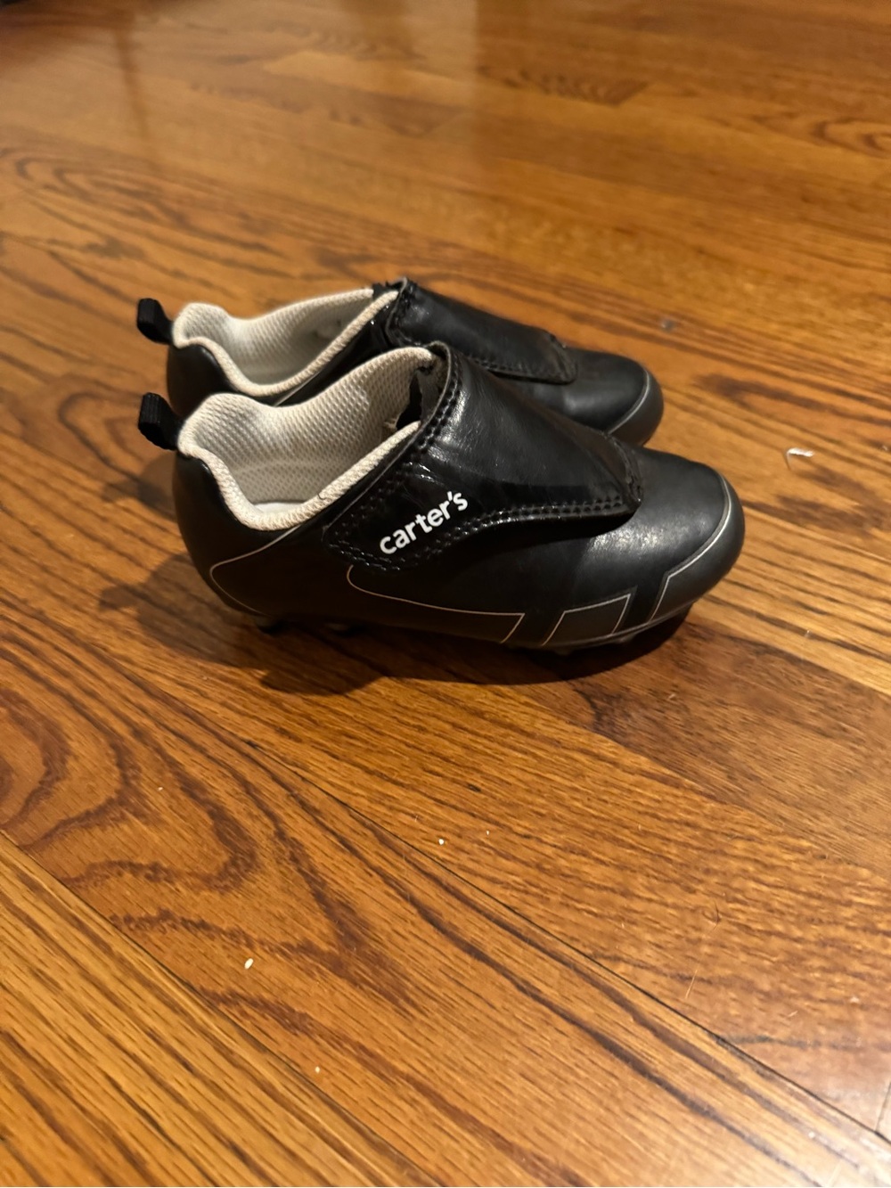 Carter's Black and White Slip-On Kids Sneakers
